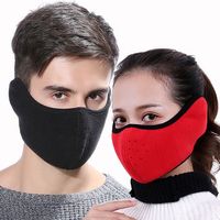 Cotton Solid Reusable Mouth Muffs Mask