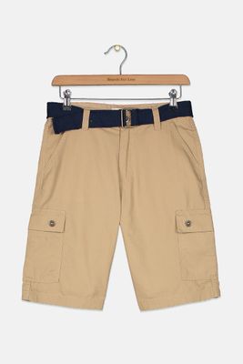 Kids Boys Westwood Cargo Shorts Dark Beige Kids Boys Westwood Cargo Shorts Dark Beige