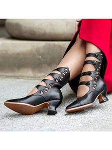 Cutout toe heeled Roman sandals