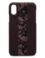 Phone Cover Iphone Xs Case W Python In Bordeaux Phone Cover Iphone Xs Case W Python In Bordeaux
