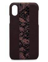 Phone Cover Iphone Xs Case W Python In Bordeaux - thumbnail