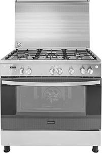 Frigidaire 90cm Gas Cooker |5-burner Dual |126.9L Oven | Stainless Steel |FOMN90JGBS