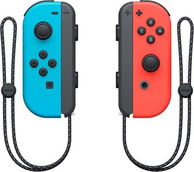 Nintendo Switch OLED Neon Red & Neon Blue Joy Console