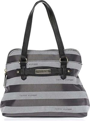 Tommy Hilfiger Canvas Women's Tote Bag Black (6935140045)