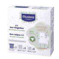 Mustela Reusable & Washable Eco-Wipes Kit x10