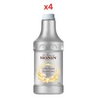 Monin White Chocolate Sauce - 1.89 Ltr Pack Of 4