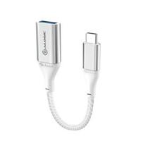 Alogic Super Ultra USB 3.1 USB-C to USB-A Adapter 15cm, Silver - thumbnail