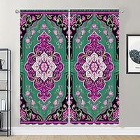 Abstract 3D Curtains Two Panels Curtain Bedroom   Curtains Lightinthebox - thumbnail