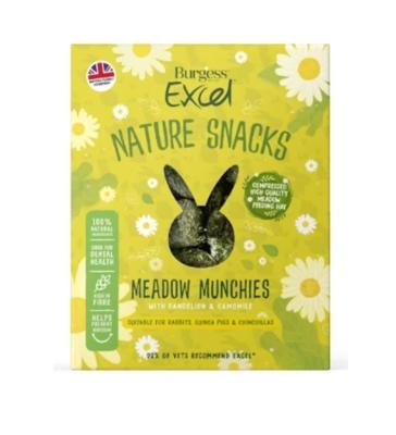 Burgess Excel Meadow Munchies Small Pet Treats 1000G