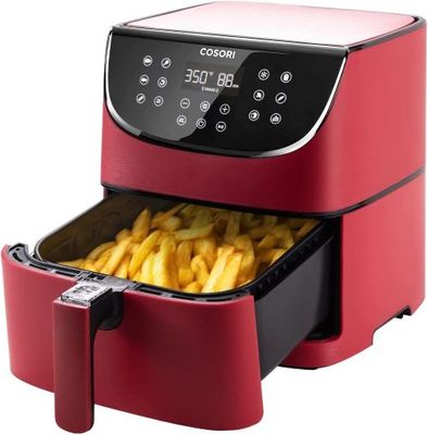 Cosori Air Fryer with 100 Recipes Cookbook - CP158-AF-RED