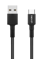 Levore 1m Tpe Usb A To Usb C Cable-(Black)-(LCS311-BK)