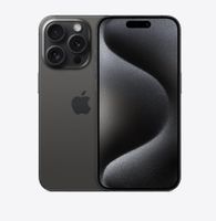 Apple iPhone 15 Pro (Physical Dual Sim - HK), 6.1 inch, 1TB, 8GB, Black Titanium with FaceTim