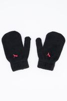 Kids Girls  Evercat Snowday Gloves  Black/Red - thumbnail