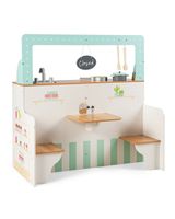 Cost Way 2 in 1 Kids Wooden Pretend Cooking Playset Toy Cost Way 2 in 1 Kids Wooden Pretend Cooking Playset Toy