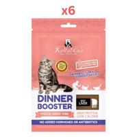 Kelly & Co's Freeze Dried Dinner Booster For Cat Beef Liver Topper -50g (Pack of 6)