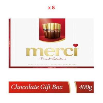 Storck Merci Finest Selection Chocolate, 8X400G