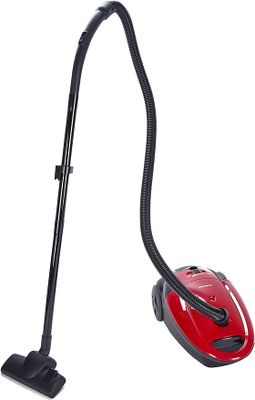Olsenmark 2200W Vacuum Cleaner, 5.5 Liter Capacity, Red - OMVC1845