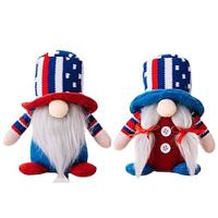 Patriotic Gnome Decorations: Independence Day Knit Hat Dwarf Figurines, Faceless Doll Ornaments For Memorial Day/The Fourth of July Lightinthebox