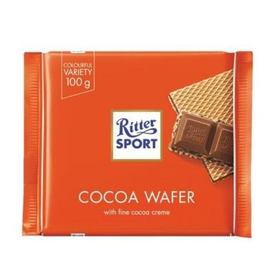 Ritter Sport Cocoa Wafer Chocolate 100g