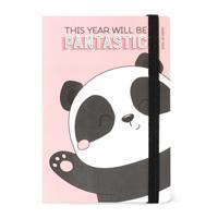 Legami Medium Photo Weekly Diary with Notebook 18 Month 2022/2023 (12 x 18 cm) - Panda - thumbnail