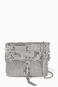 Soft Cardholder in Crystal Mesh