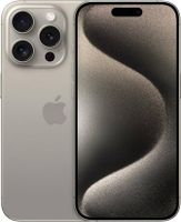 Apple iPhone 15 Pro (USA Dual eSim), 6.1 inch, 128GB, 8GB, Natural Titanium with FaceTime
