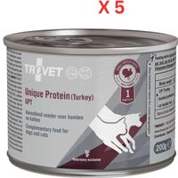 Trovet Unique Protein Turkey Dog & Cat Wet Food Can 200G (Pack of 5)