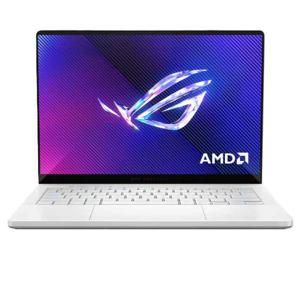 ASUS ROG Zephyrus G14 GA403UI-OLED9132W, AMD RZYEN 9 8945HS, 32GB RAM, 1TB SSD, 14 Inch OLED 3K 120Hz, 8GB NVIDIA RTX 4070, Win11 Home, Eng-Arab Keyboard, White