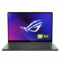 ASUS ROG Zephyrus G16 GU605MY-OLEDI9WP, Intel Core Ultra 9 185H 2.3GHz, 32GB RAM, 2TB SSD, 16 Inch OLED WQXGA 240Hz, 16GB NVIDIA RTX 4090, Win11 Pro, Eng-Arab K-B, Gray, ASUS Sleeve Case & Mouse