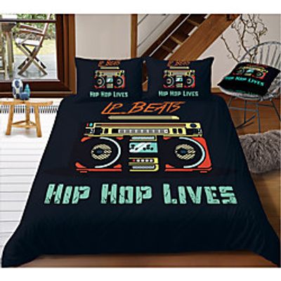 Colorful Tie Dye Duvet Cover Set Boho Hippie Bedding Set Rainbow Tie Dyed Comforter Cover Queen 3 Pieces for Kids Teens Adults 1 Lightinthebox
