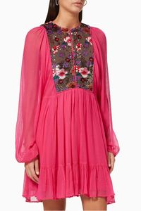 Zahia Chiffon Dress