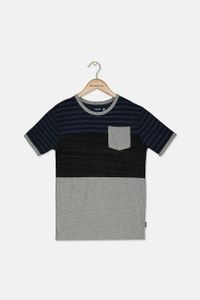 Big Boys Colorblocked Pocket T-Shirt  Indigo