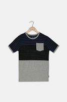 Big Boys Colorblocked Pocket T-Shirt  Indigo - thumbnail