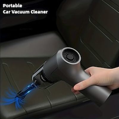 Powerful Wireless Portable Vacuum Cleaner High Power Wireless Handheld Vacuum Cleaner With Blower For Car Cleaning miniinthebox