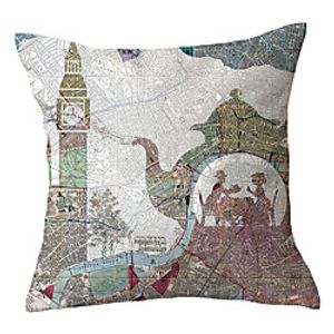Double Side Cushion Cover 1PC Soft Decorative Square Throw Pillow Cover Cushion Case Pillowcase for Sofa Bedroom Superior Quality Machine Washable Lightinthebox