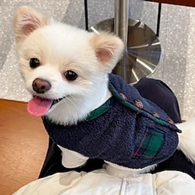 Adorable And Warm Dog Cardigan Jacket With Christmas DimensionalScarf For Your Pets-Keep Your Pets Cozy And Stylish This Winter Lightinthebox