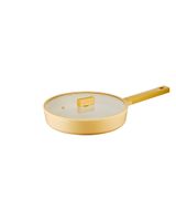 Neoflam Hej Cast Aluminum Frypan 24cm with Glass Lid Full Induction Type