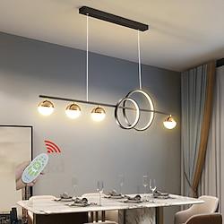 Kitchen Island Light/Lighting Over Table 80/95/120cm Farmhouse Lighting Fixtures Ceiling Hanging Pendant Modern Linear Chandelier with Clear Glass Globe Shade for Dining Room 110-240V Lightinthebox