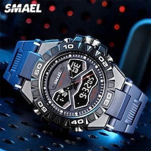 SMAEL Sport Digital Watch for Men Chronograph Military Electronic LED Display Analog - Digital Wrist Watches Men Women Lightinthebox