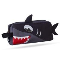 Nohoo Kids Pencil Case - Color Bag Shark - Grey