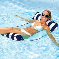 4-in-1 Hammock Pool Float amp; Water Hammock Multi-Purpose, Inflatable Pool Floats For Adults, Water Swimming Pool Float Hammock, Swimming Floating Bed Hammock, Comfortable Inflatable Swimming Pools Lo Lightinthebox - thumbnail