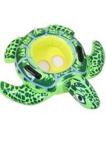 Cute Baby Lifebuoy Seat Cartoon Turtle Inflatable Thickening Swimming Circle