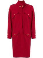 Chanel Pre-Owned cravat collar dress - Red