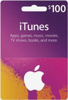 $100 USA Apple iTunes Gift Card (Instant E-mail Delivery)