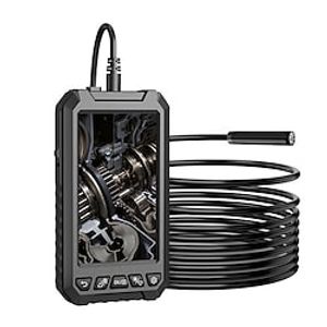 Industrial Endoscope Camera Digital Borescope with 1080P 5 inch Inspection Camera 10.0m(30Ft) 5.0m(16Ft) 1.0m(3Ft) 2 mp Portable Recording Image and Video Function LED Light Waterproof Dual Camera miniinthebox