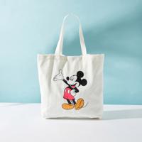 Mistotes Mickey Mouse Print Shopper Bag with Double Handle