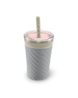 Joie Swirl Milkshake Tumbler & Straw Beige