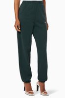 Serif Logo Sweatpants in Cotton Serif Logo Sweatpants in Cotton