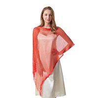 Women's Sun Protection Wrap Casual Daily Long Sleeve Polyester Wedding Wraps With Tassel For Party Spring  Summer Lightinthebox - thumbnail