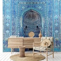 Ramadan Blue Islam Mosque 3D Wallpaper Roll Mural Wall Covering Sticker Peel and Stick Removable PVCVinyl Material Self AdhesiveAdhesive Required Wall Decor for Living Room Kitchen Bathroom Lightinthebox Ramadan Blue Islam Mosque 3D Wallpaper Roll Mural Wall Covering Sticker Peel and Stick Removable PVCVinyl Material Self AdhesiveAdhesive Required Wall Decor for Living Room Kitchen Bathroom Lightinthebox